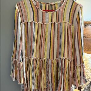 Miami Multicolor Striped Blouse
